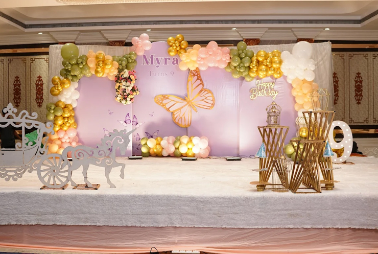 Stage & Balloon Decoration